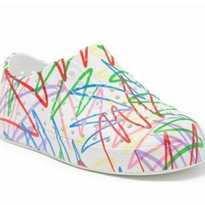 Native Shoes Kids Colorful Scribble Sneakers